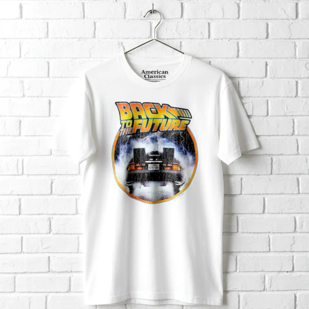Back to the Future Shirt: Retro 80s Delorean - Licensed Movie Tee - Etsy