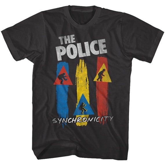 The Police Synchronicity Shirt Band Album Cover Men's Graphic Tee