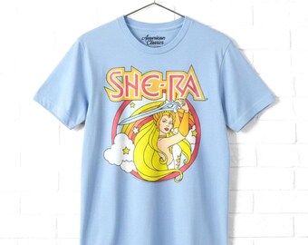 She-Ra Men's T Shirt Rainbow Sword Vintage Cartoon Graphic Tees