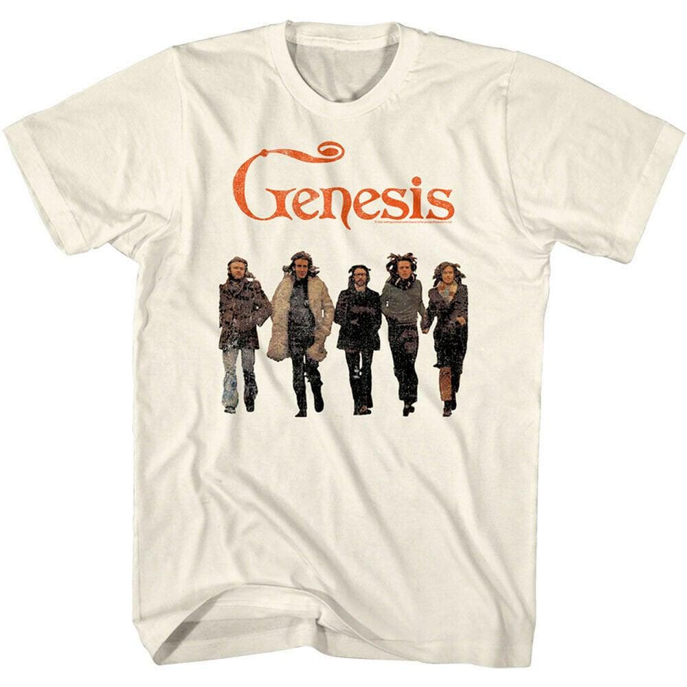 Genesis Band T-shirt: 100% Cotton Pop Concert Merch, Vintage Style Phil ...