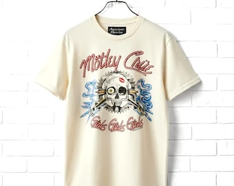 Motley Crue Girls Electric Skull Men's T Shirt
