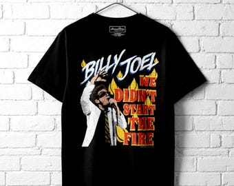 Billy Joel Piano Man T-shirt: Vintage Keyboard Rock 'n Roll Music