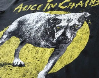 Alice in Chains Self-titled Three Legged Dog Shirt - Etsy