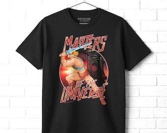 Masters of the Universe Men's Shirt He-Man at Castle Grayskull Tees