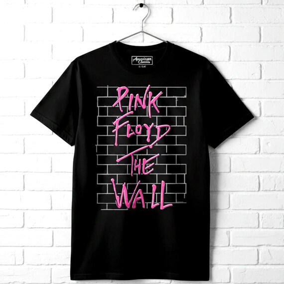 Pink Floyd the Wall Shirt Psychedelic Rock Band Concert Tour Merch