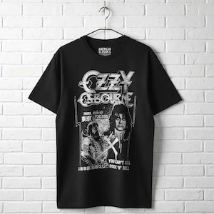 Ozzy Osbourne Executioner Japan 1982 T-shirt You Can't Kill Rock N