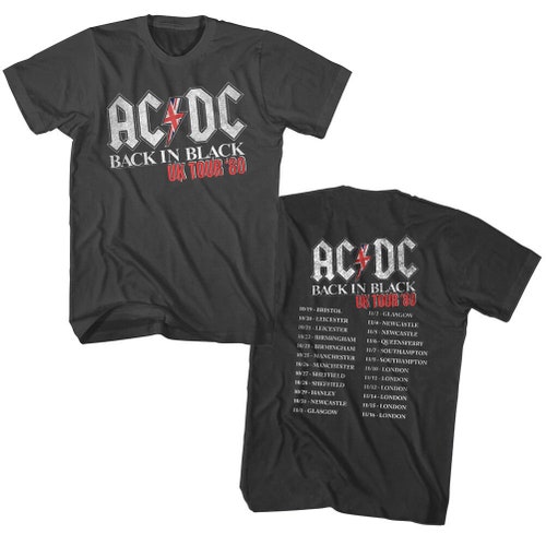Official AC/DC Men's Rock Band T-Shirt - Licensed Soft Cotton Tee - Unisex Sizing 5 thumbnail image