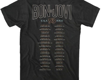 BON JOVI ヴィンテージ 1993年 Keep the Faith ツアー vintage 90s BON JOVI KEEP THE FAITH WORLD TOUR 1993 2 SIDED