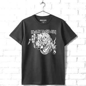 Iron Maiden Eddie the Head T-Shirt One Mascot Heavy Metal Rock Band Merch Tee bild 1