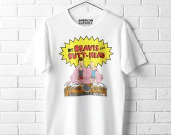 MTV Beavis and Butthead Throwback 90s Shirt, Music Television Logo