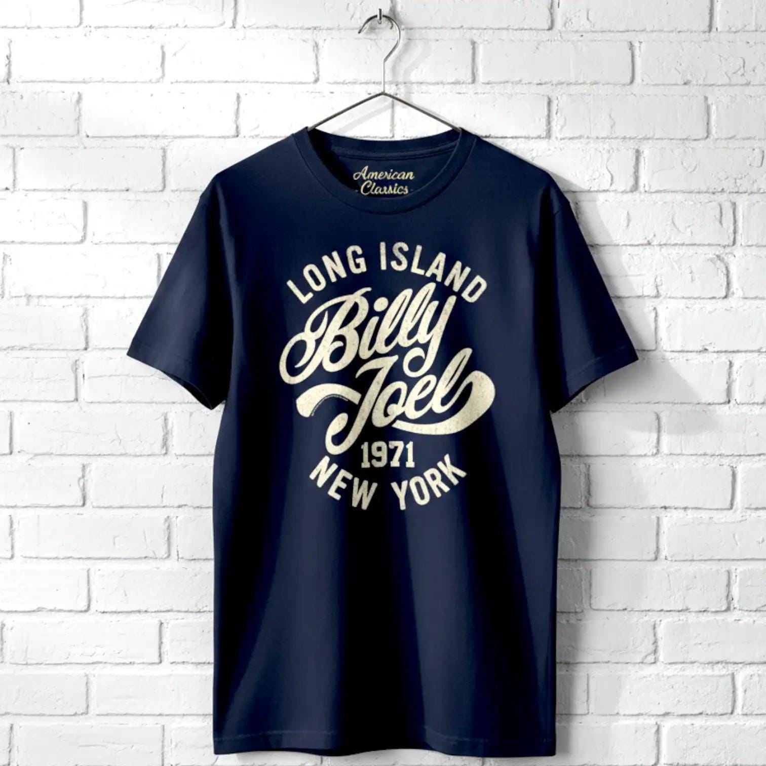 Billy Joel Long Island 1971 Tour T-shirt - Vintage Rock Concert
