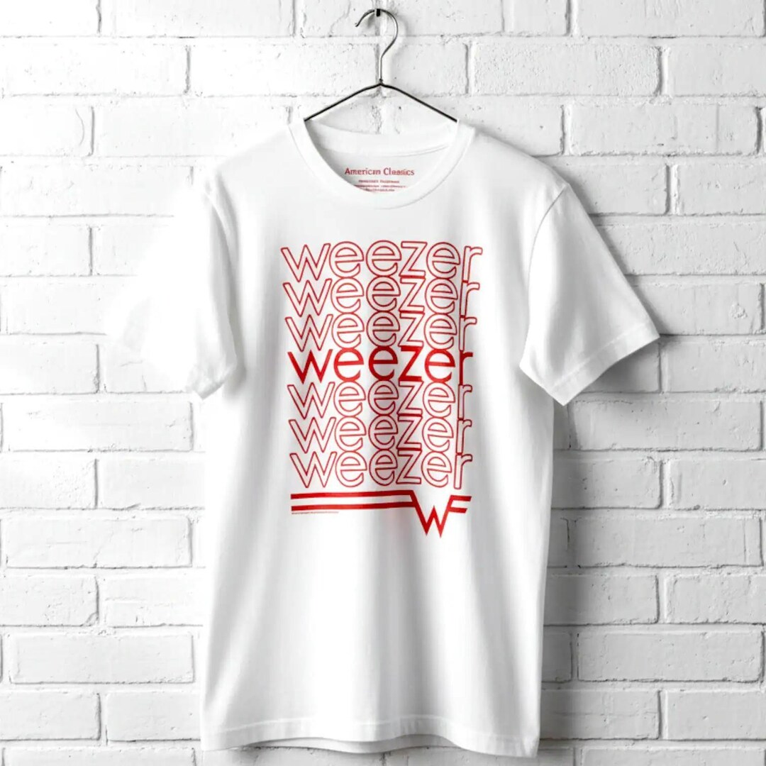90s usa製　weezer tシャツ　バンドt Amazon.com: American Classics Weezer T Shirt 2001 Lineup Youth