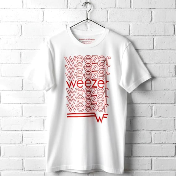 Weezer Band Logo T-shirt: Officially Licensed Alt Rock Graphic Tee