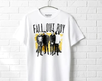 Fall Out Boy Band T-Shirt, Vintage Photo Print (Men's S-6XL