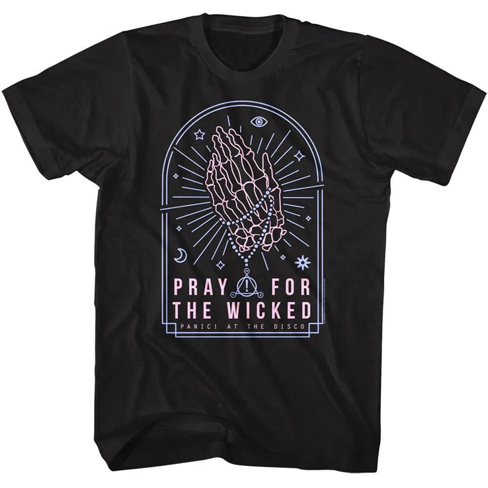 Panic! at the Disco T-shirt Neon Pray for the Wicked Shirts - Etsy