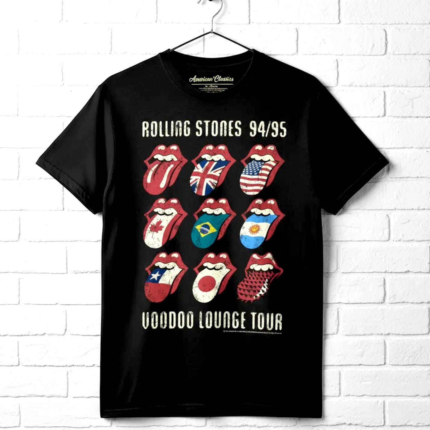 Rolling Stones Voodoo Lounge Tshirt - Etsy