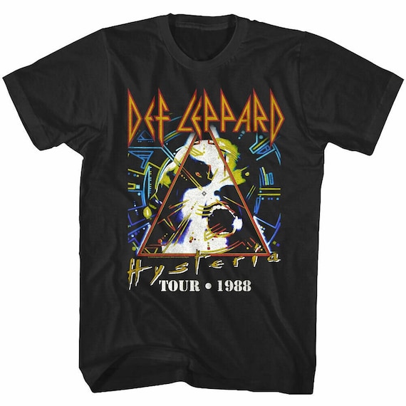 Def Leppard Hysteria 1988 Tour Shirt Vintage Rock Tee - Etsy