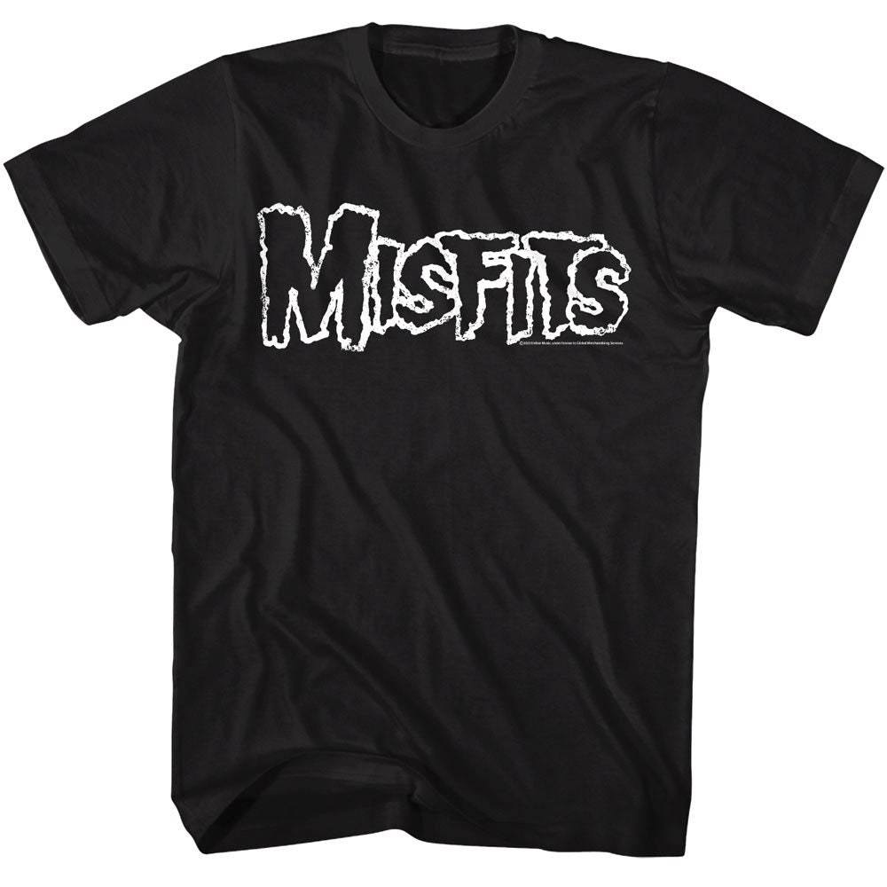 Misfits Skull Logo T-Shirt – Men's Black Cotton Graphic Tee (Licensed)