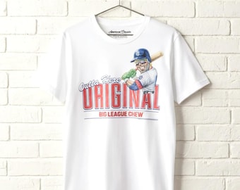 Original Big League Chew T Shirt American Classic Bubblegum Graphic Tees