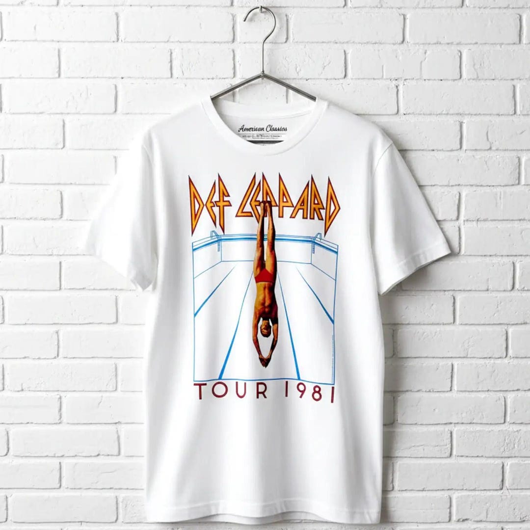 Def Leppard High N Dry 1981 Tour Shirt Vintage Rock Album Tee - Etsy