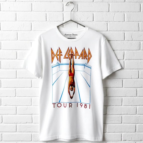 Def Leppard High N Dry 1981 Tour Shirt Vintage Rock Album Tee - Etsy