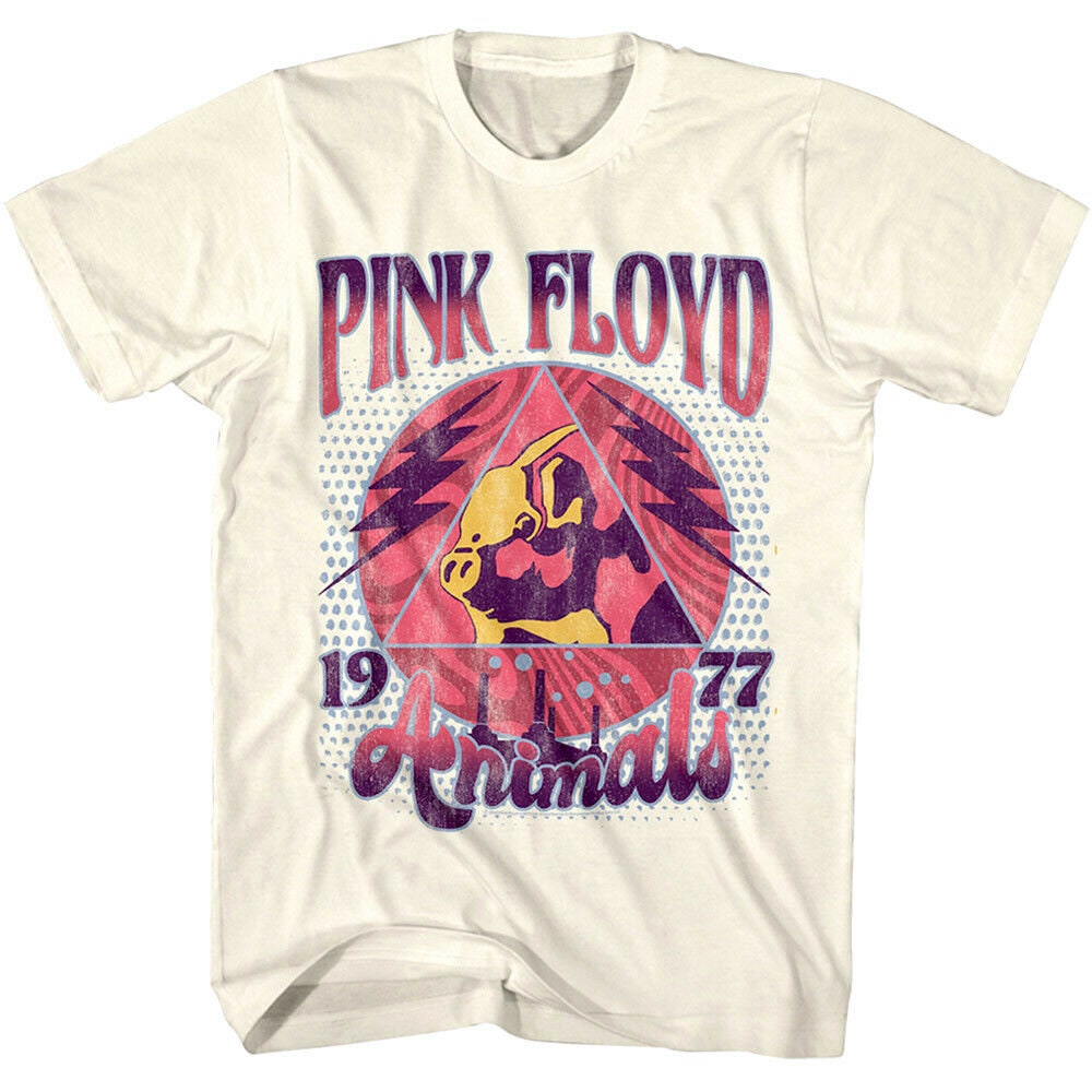Pink Floyd Animals 1977 Rock and Roll Shirt Pink Floyd Prism Pig