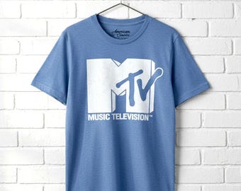 MTV Classic Logo Shirt Vintage 80s Music Television Tee