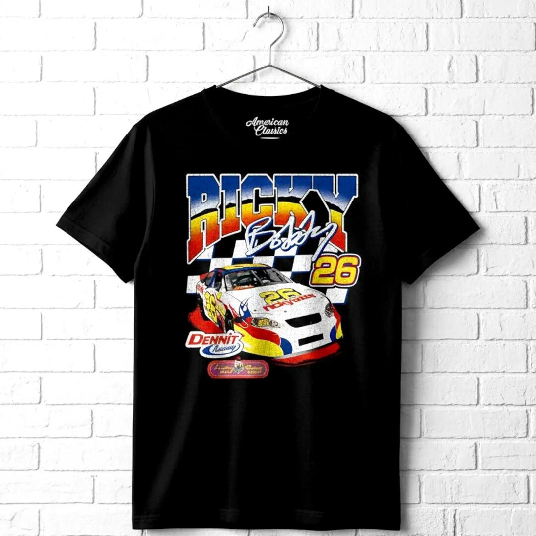 Talladega Nights T-shirt: Dennit Racing Black Car Graphic - Etsy