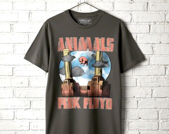 Pink Floyd Animals Album Concert T-shirt - Vintage Psychedelic
