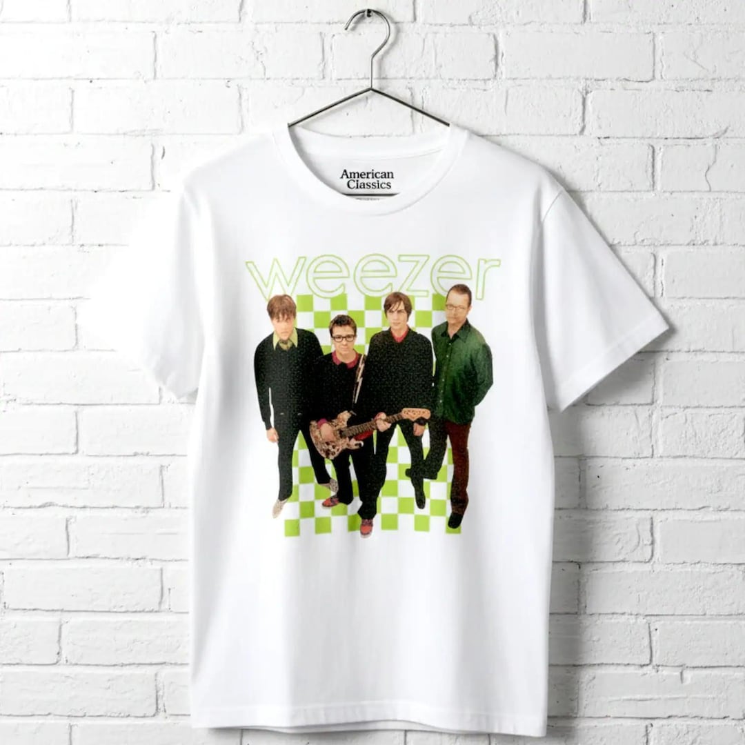 Weezer T-shirt Green Album Cover Poster Retro Tees - Etsy