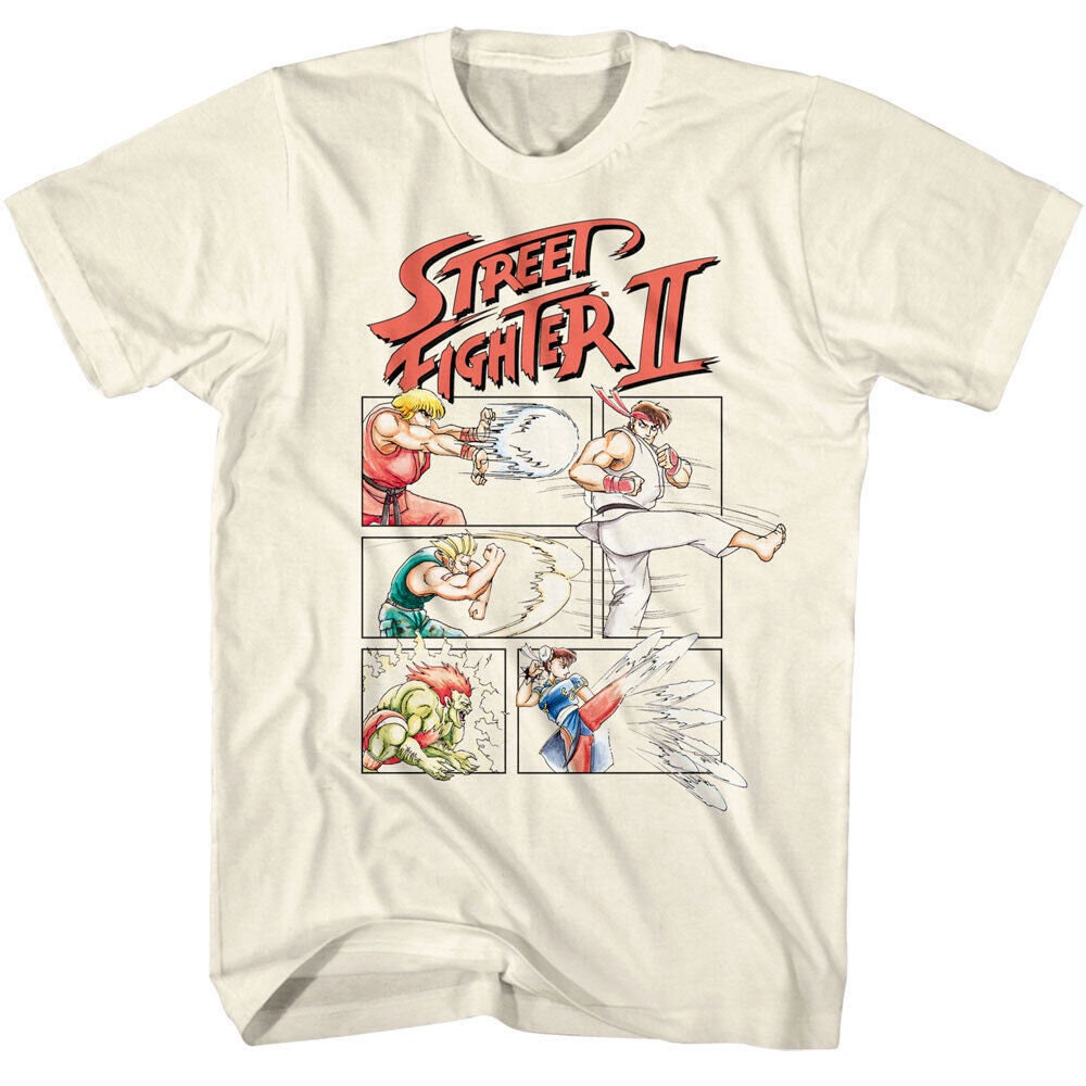 CAPCOM STREET FIGHTER GUILE MOVE SET TEE – Nerds Clothing