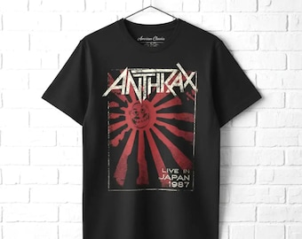 Vintage 1991 Anthrax Killer B Tour Band T-shirt / Single Stitch