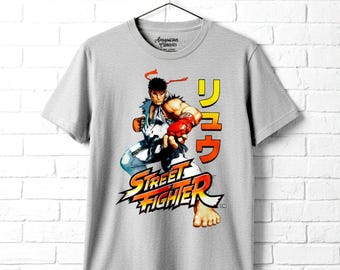 Ryu Ken Handshake Thumbs up Premium Unisex T-shirt (vectorized