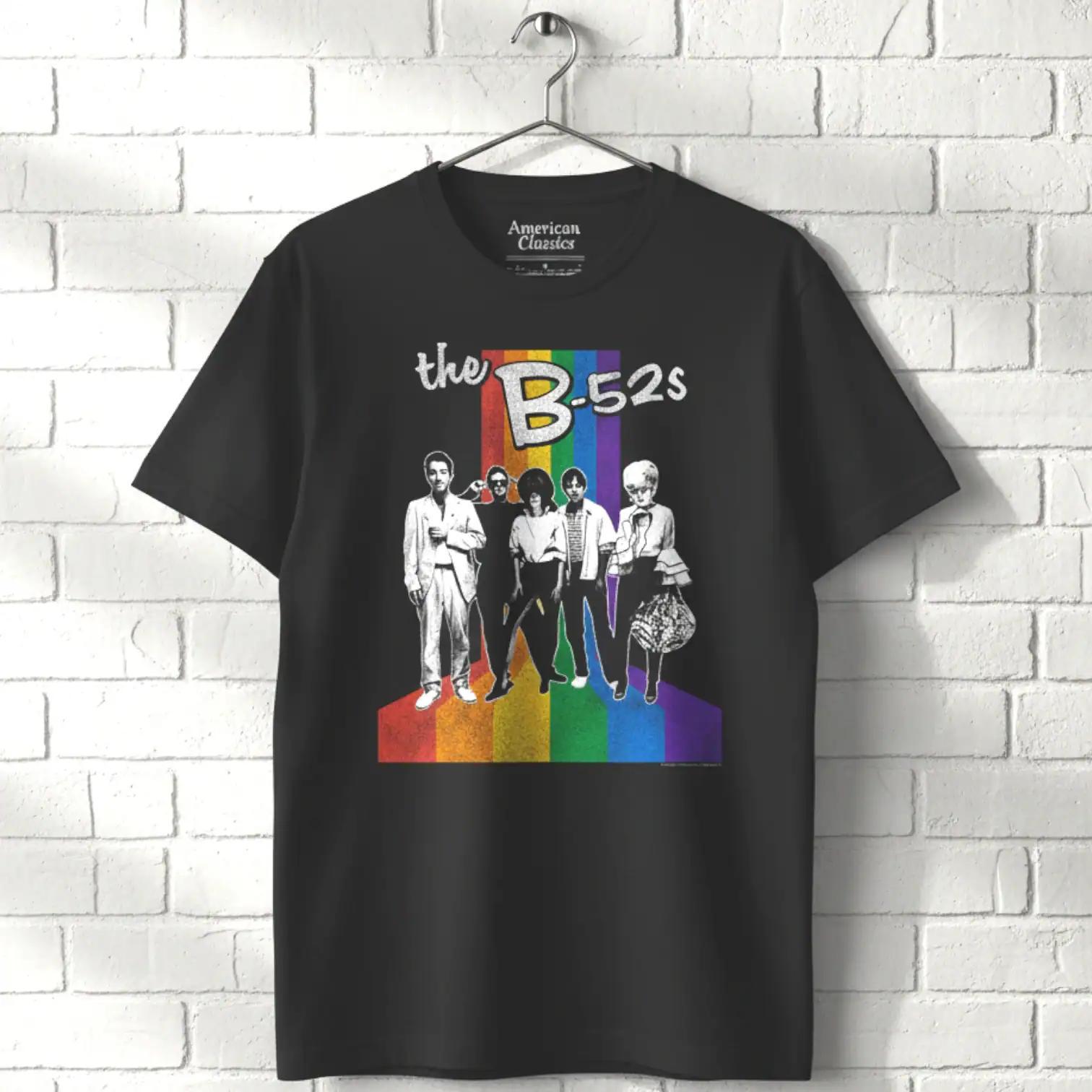 The B52s Band T-Shirt: New Wave Rock Group Pop Music Concert Tee 