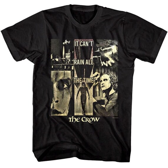 THE CROW T-Shirt Eric Draven Movie Montages Graphic Tees