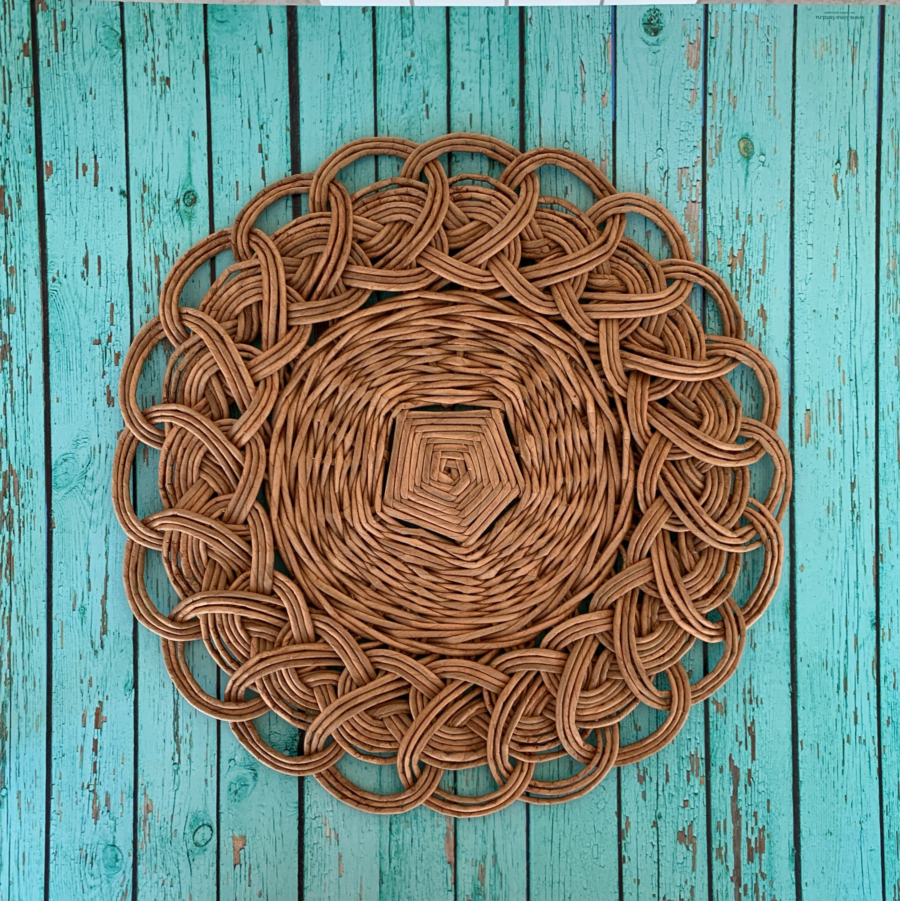Round Placemat Amazing Gift for Home. This Wicker | Etsy
