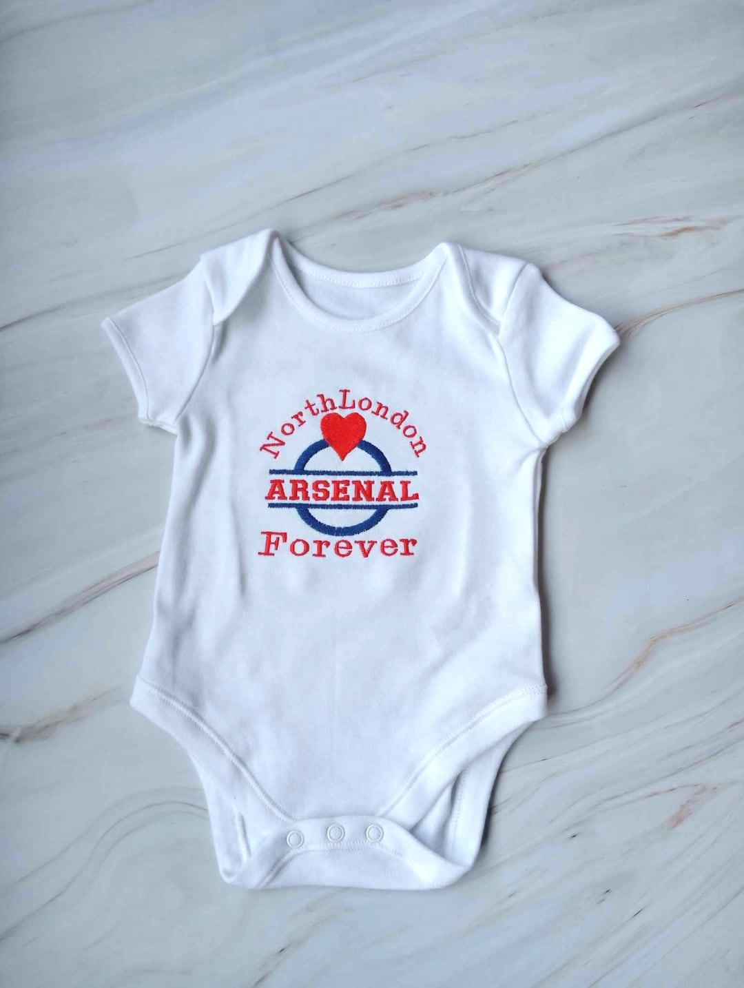 arsenal baby vest
