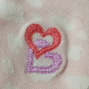 Cute Pink Socks Sister Birthday Gift, Ankle Socks, Socks with Hearts image 5