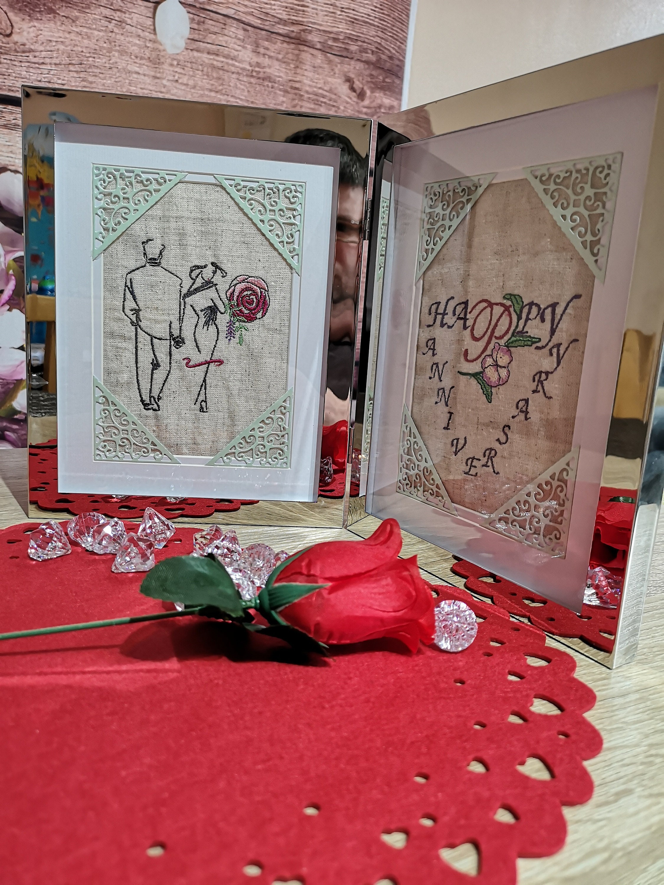 2nd Anniversary Gift UK Cotton Anniversary Gift Linen Wedding Etsy