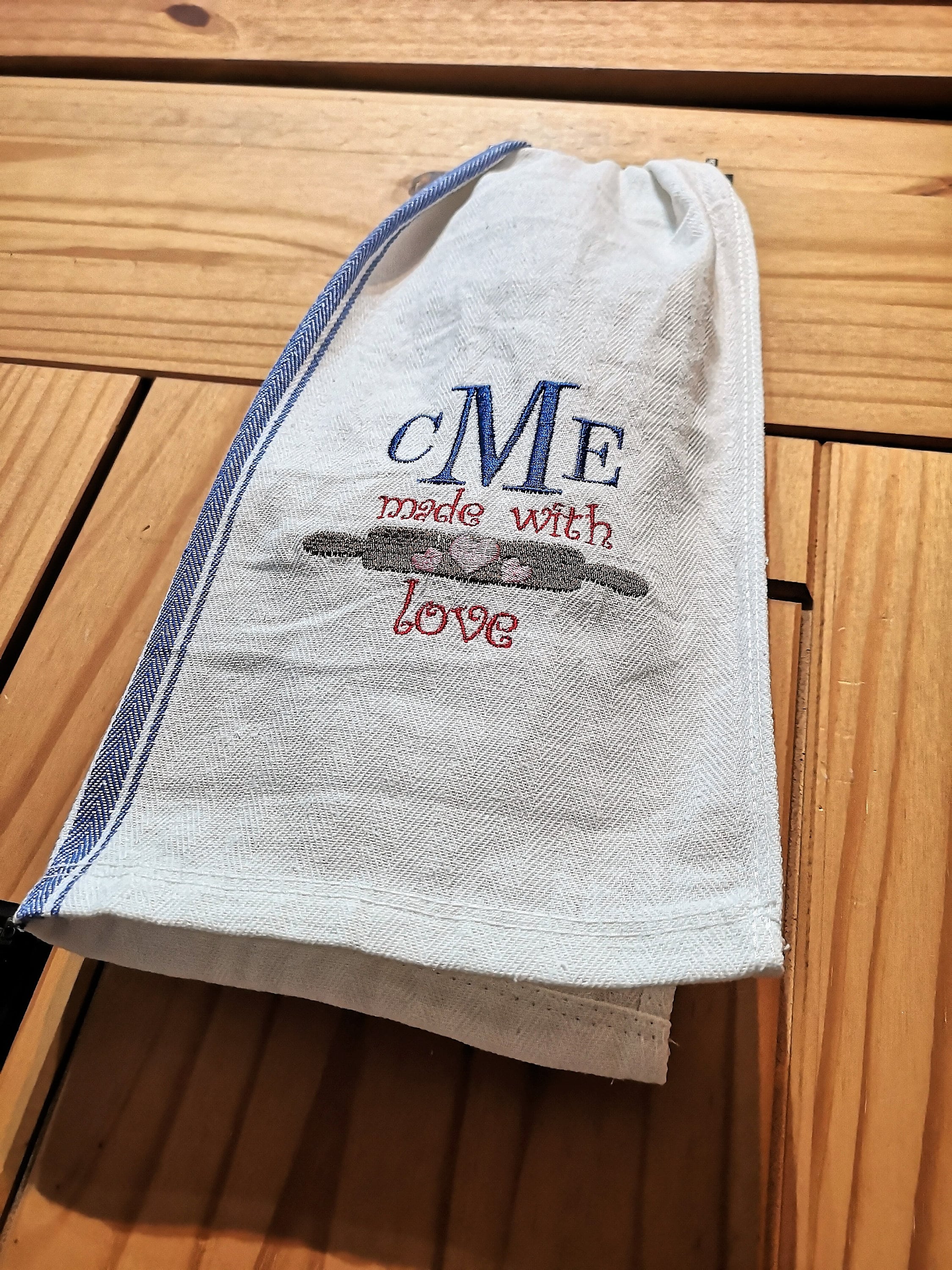 Custom Picnic Towel Kitchen Towel Personalised Vintage French Etsy