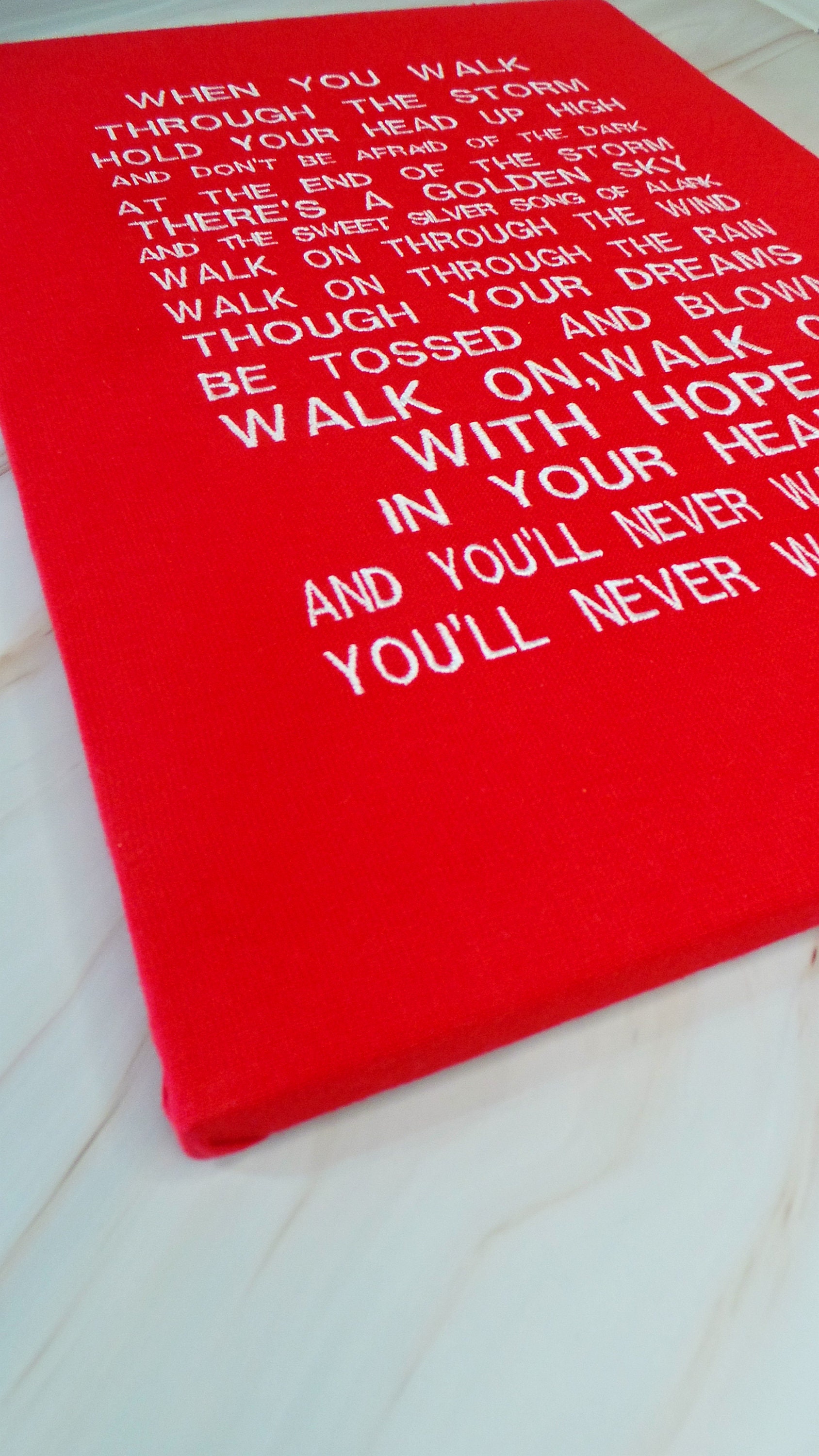 Liverpool FC Gift Uk Liverpool Fan Gift You Never Walk Alone Etsy