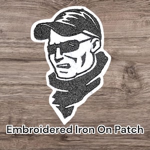 Hooligans Football Iron On Patch: Embroidered Ultras Design