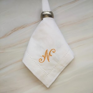 Custom Embroidered  Napkin with Name, Party Napkins, Event Napkin, Personalised Napkins, Wedding Napkins, Birthday Napkins, Anniversary
