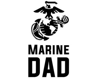 Free Free Proud Marine Dad Svg 662 SVG PNG EPS DXF File