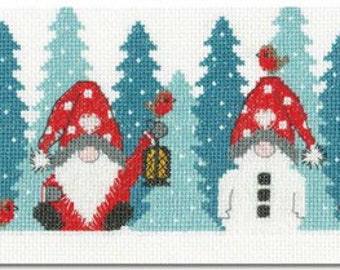 Winter Wonderland Cross Stitch Kit Heritage Crafts by Kristen Roche HCK1738A