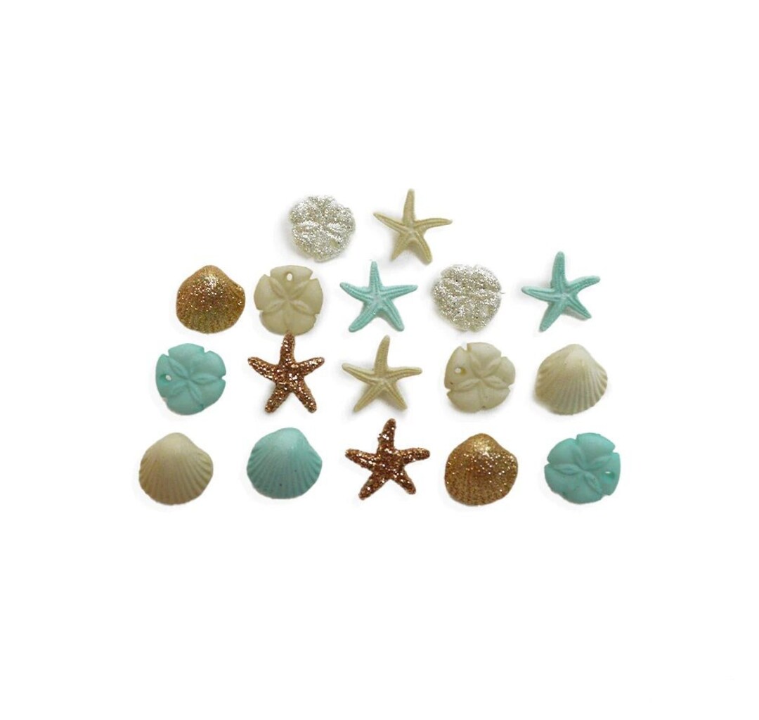 Tiny Seashells Dress It up Buttons Jesse James Embellishments - Etsy