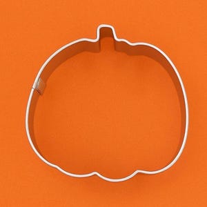 Pumpkin Cookie Cutter 3&quot; Metal