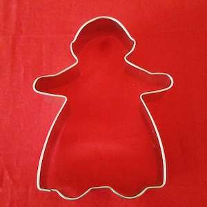 Gingerbread Girl 5&quot; Cookie Cutter Metal