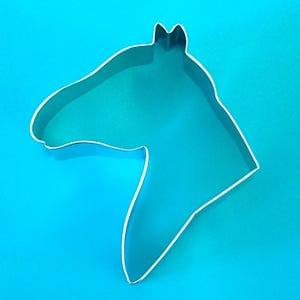 4.5&quot; Horse Head Cookie Cutter Metal