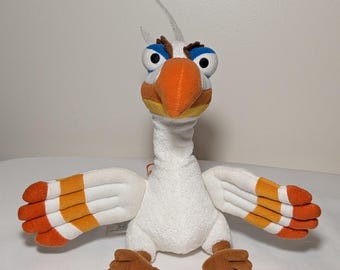 Walt Disney Zazu Plush 8” – The Lion King Broadway Musical Bird Toy – Rare Collectible